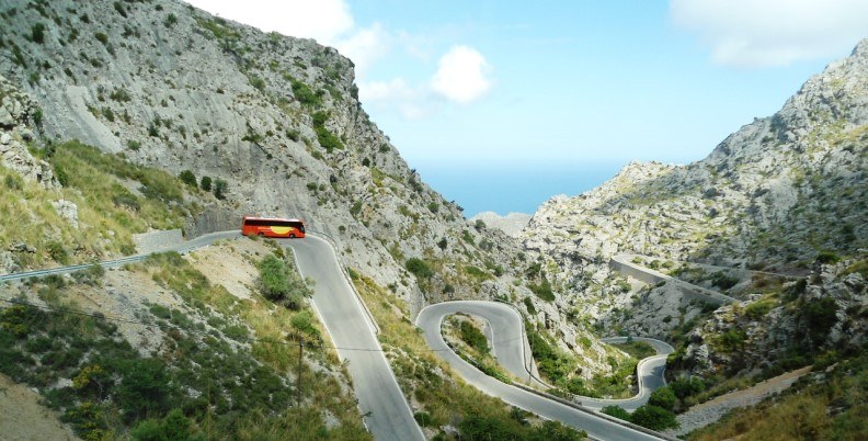 carretera a Sa calobra