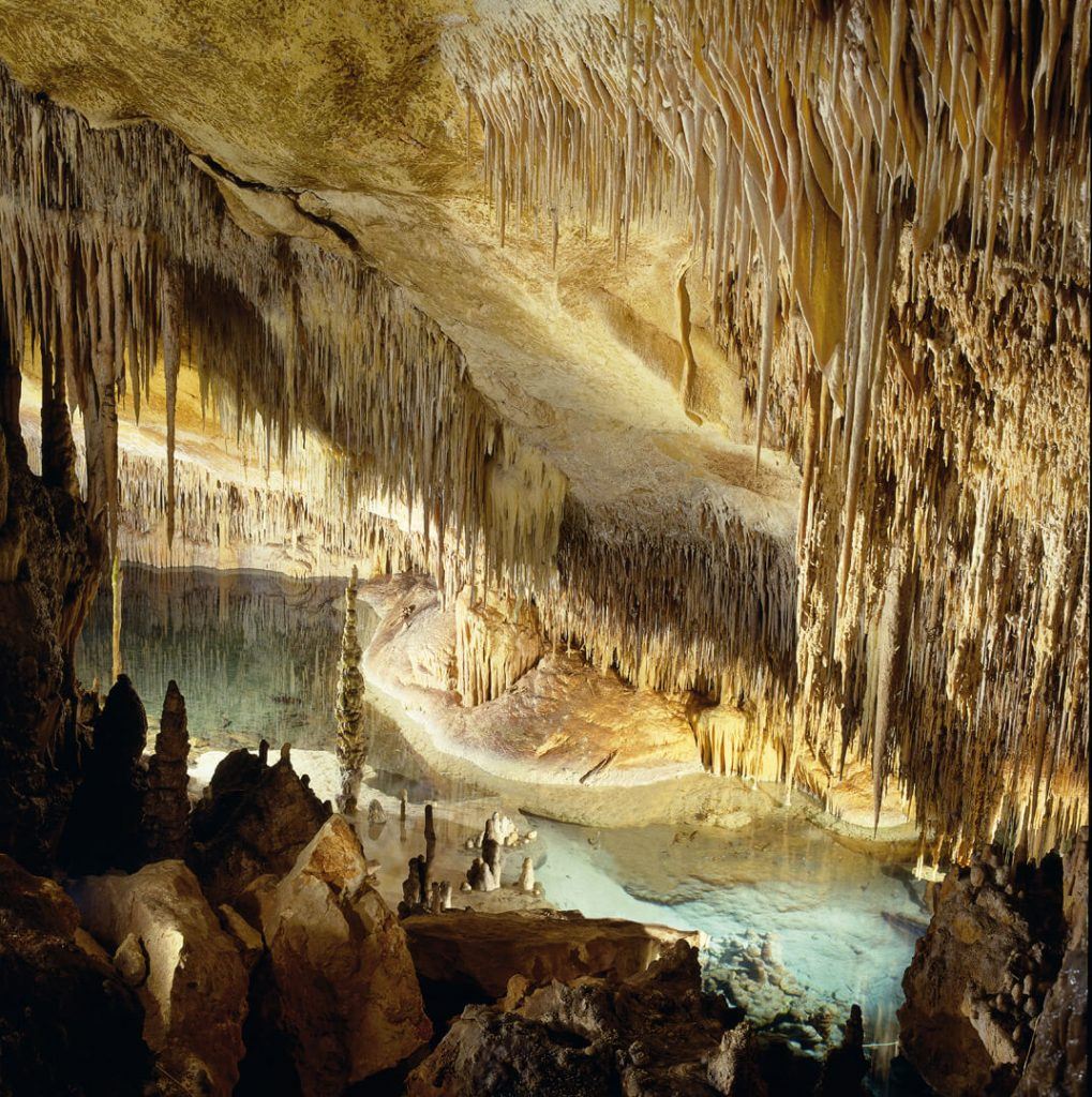 cuevas del drach para visitar Mallorca con niños