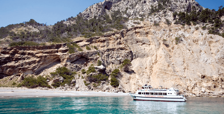 excursiones en barco desde alcudia