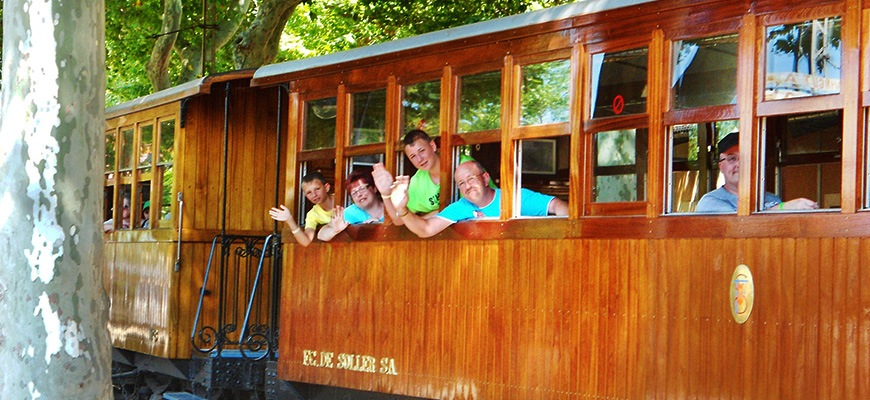 excursión tren de soller