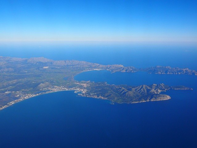 vista panorámica bahia de alcudia