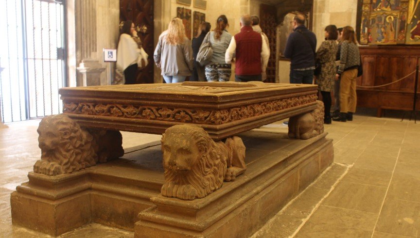 Sala del museo de la Catedral de Palma de Mallorca