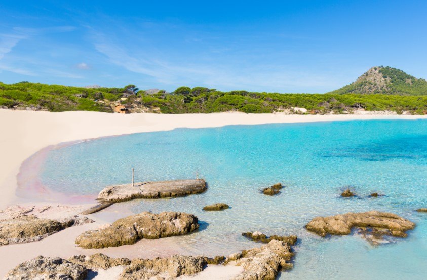 mallorca beach: Cala Agulla