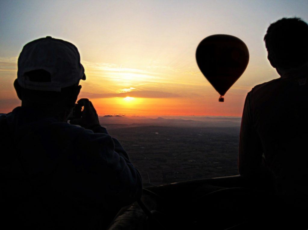 hot air balloon ride in mallorca