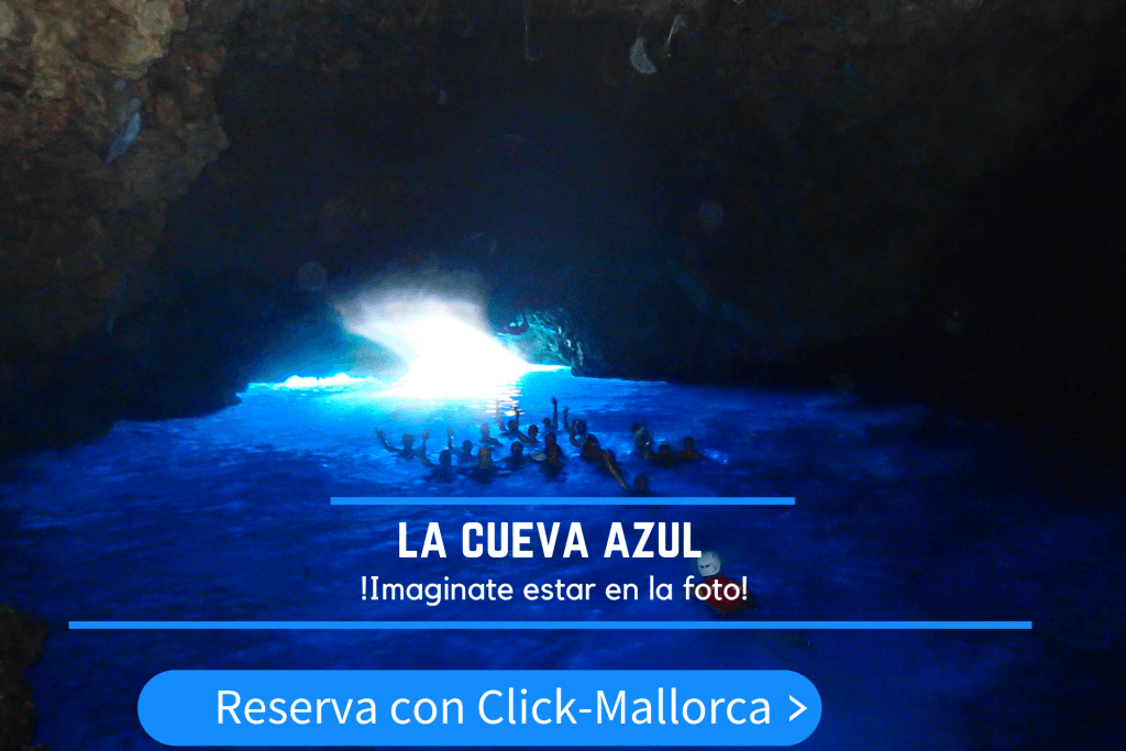 turismo activo en Mallorca en la cueva azul