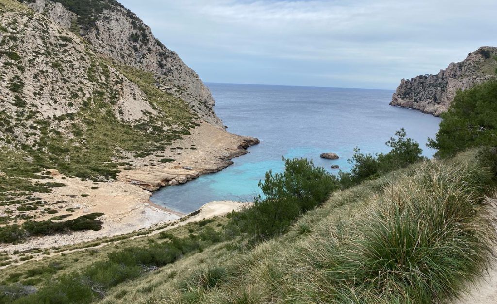 cala figuera en Formentor