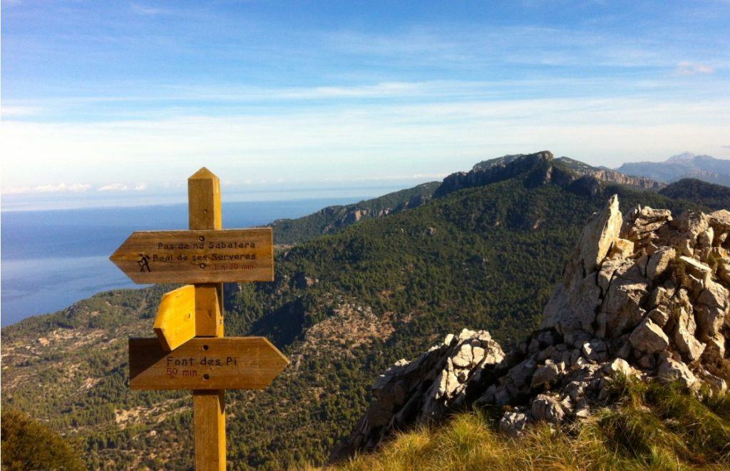 Pas de na Sabatera, última parte de la ruta de ascenso de la excursión