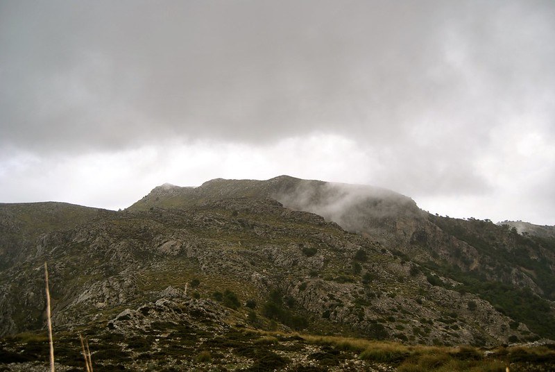 puig des teix en la sierra de tramuntana