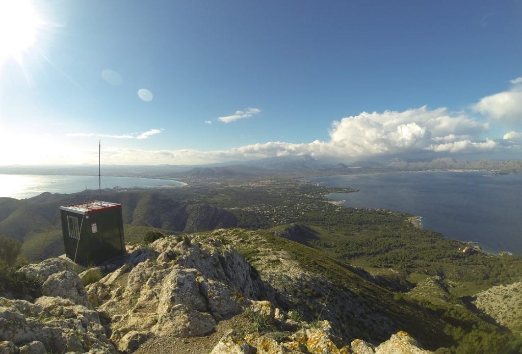 A circular hiking in Mallorca