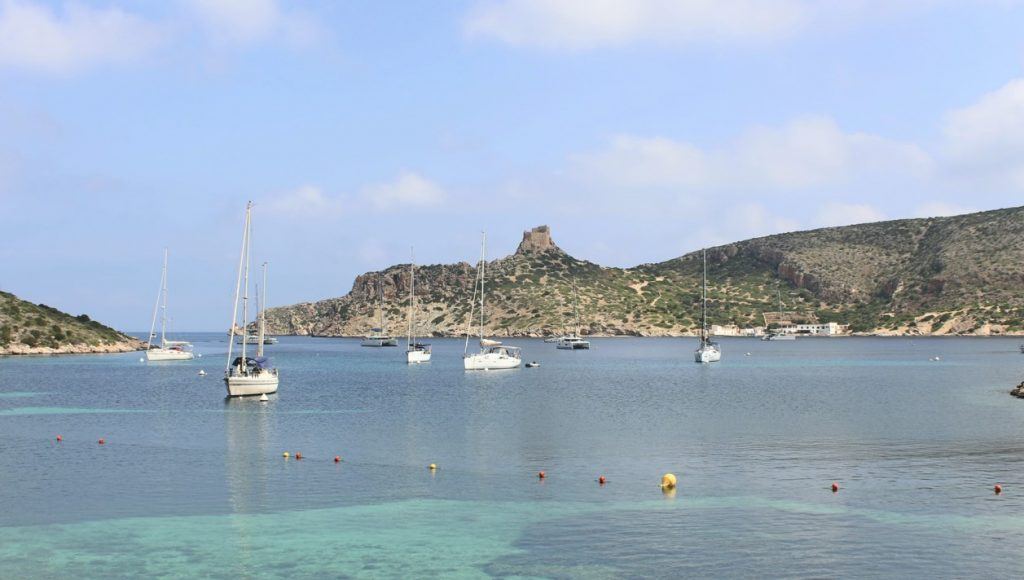 playa Espelmador en Cabrera