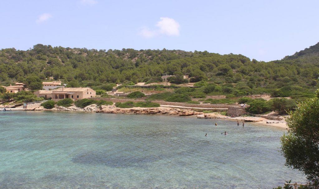 playa del moll en Cabrera