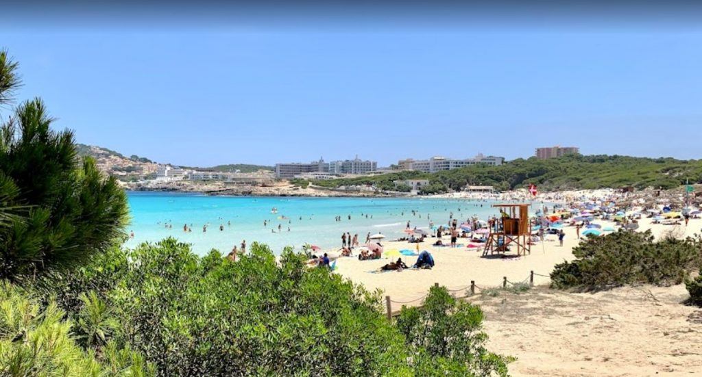 Beach in Cala Agulla