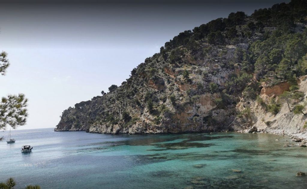 cala blanca en Mallorca