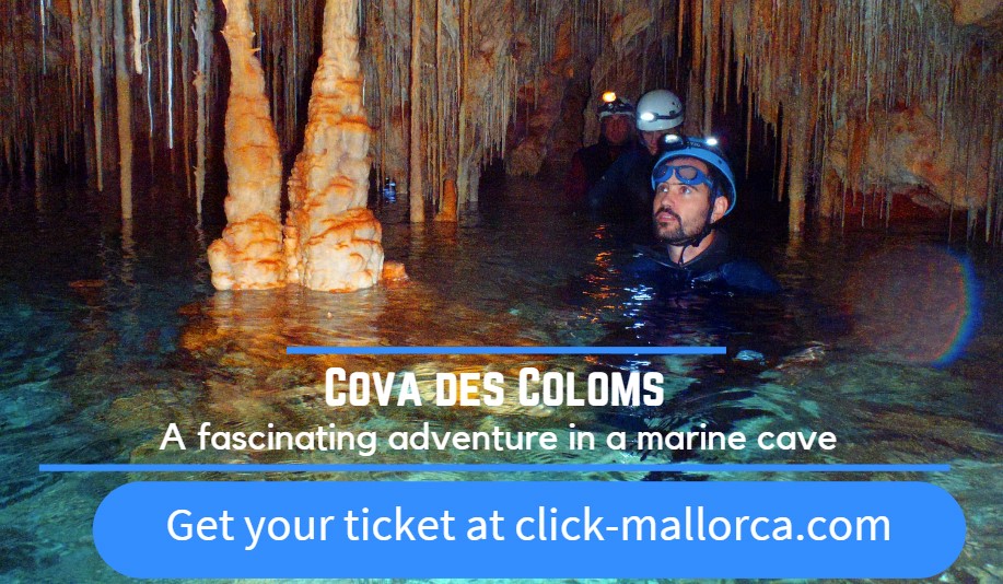 Sea marine cave adventure in Mallorca