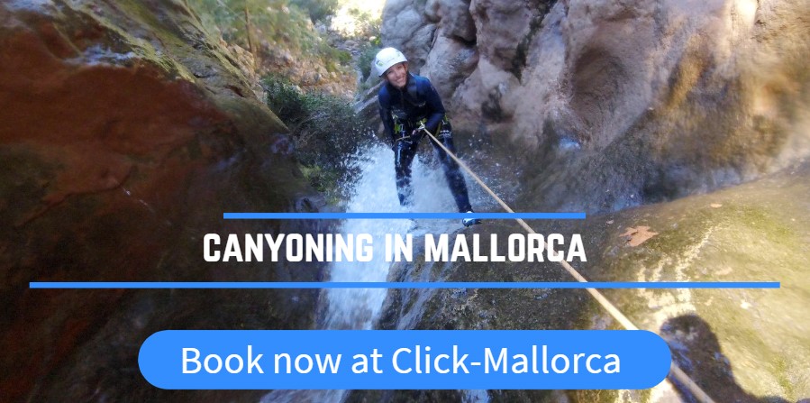 Adventure in Mallorca: canyoning