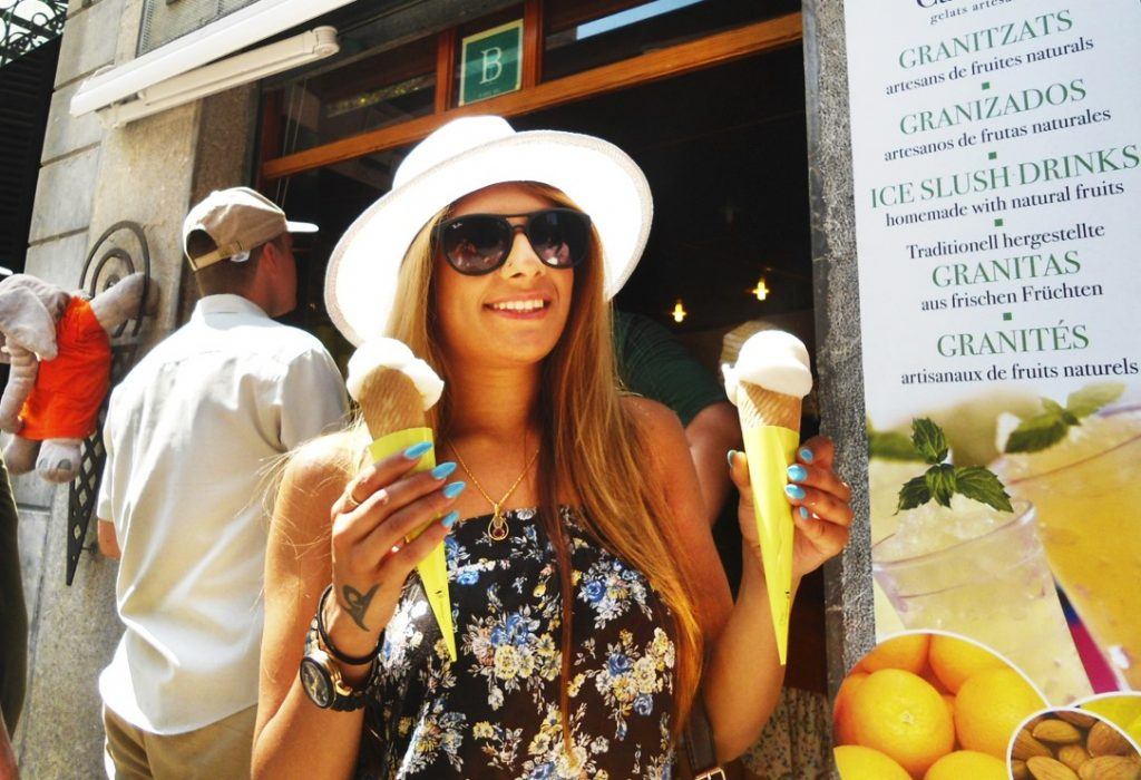 feria de la naranja en soller en mallorca en abril