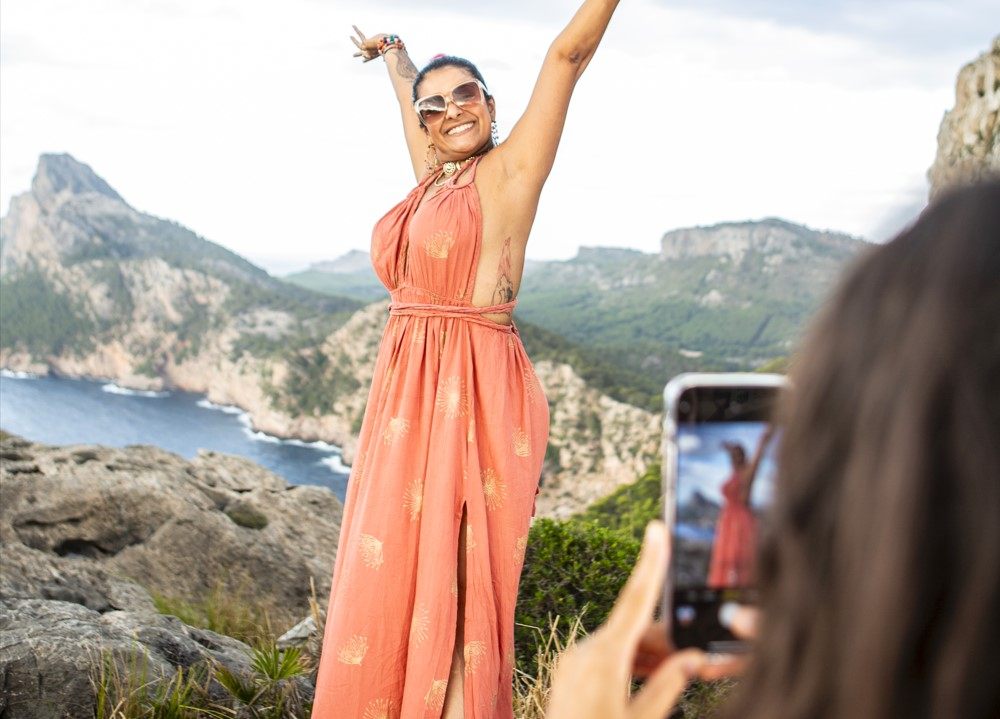 Photos at the Formentor viewpoint