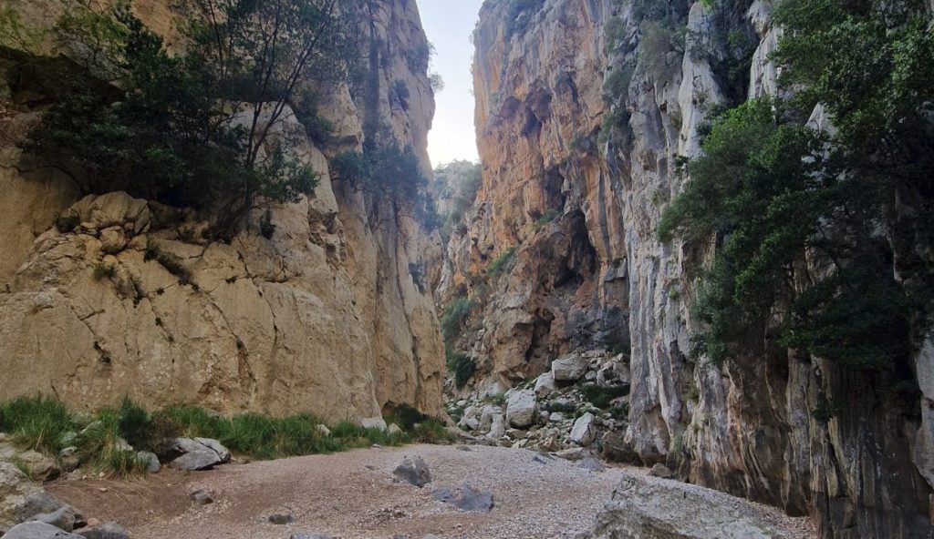 senderismo en mallorca al torrente de pareis