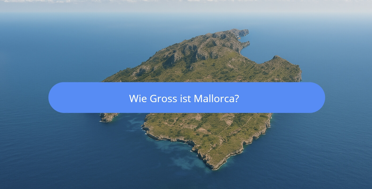 wie gross ist mallorca