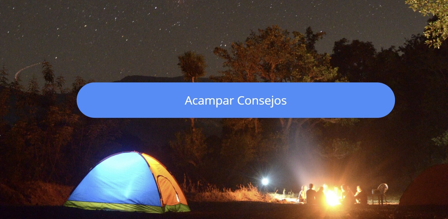 acampar consejos