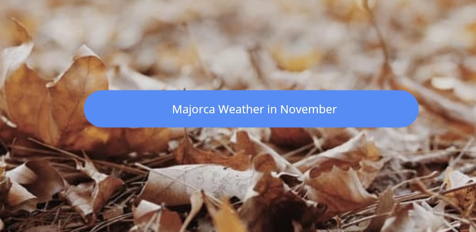 majorca weather in november