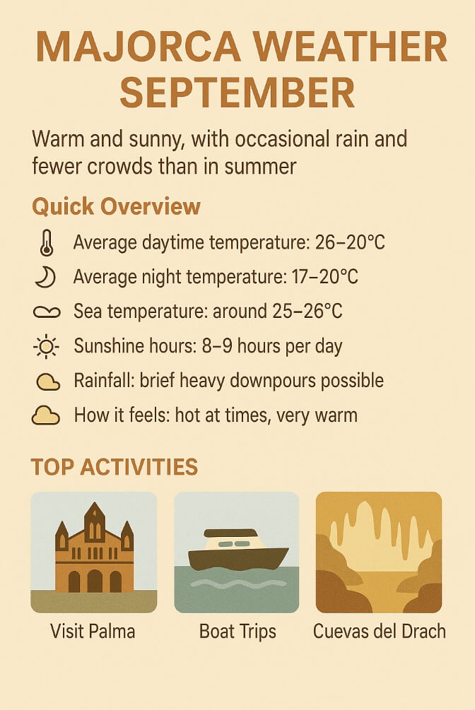 majorca weather september