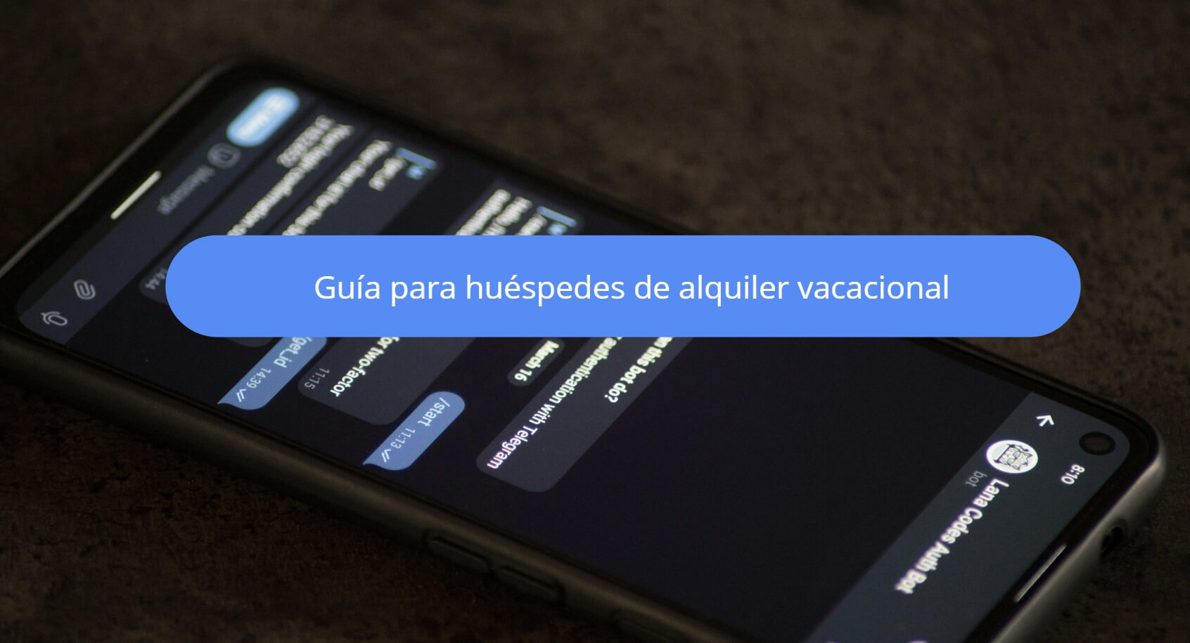 guia huespedes vacacional