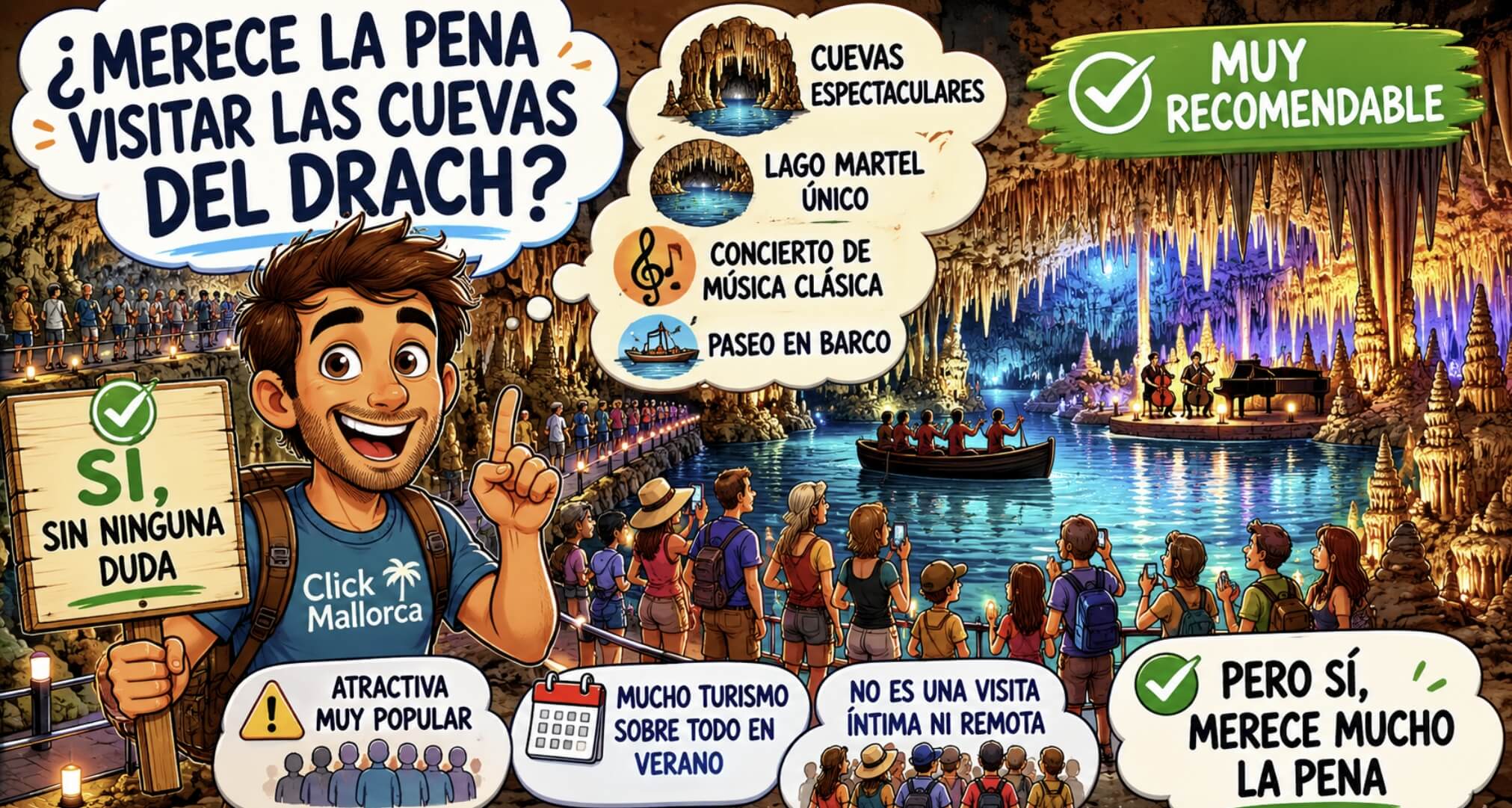 merece la pena visitar las cuevas del drach