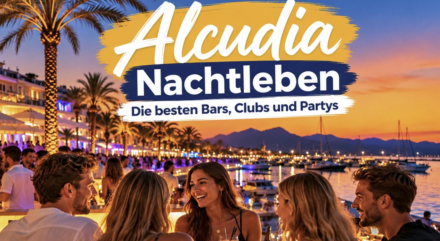 Alcudia Nachtleben – die besten Bars, Clubs und Partys in Puerto de Alcudia